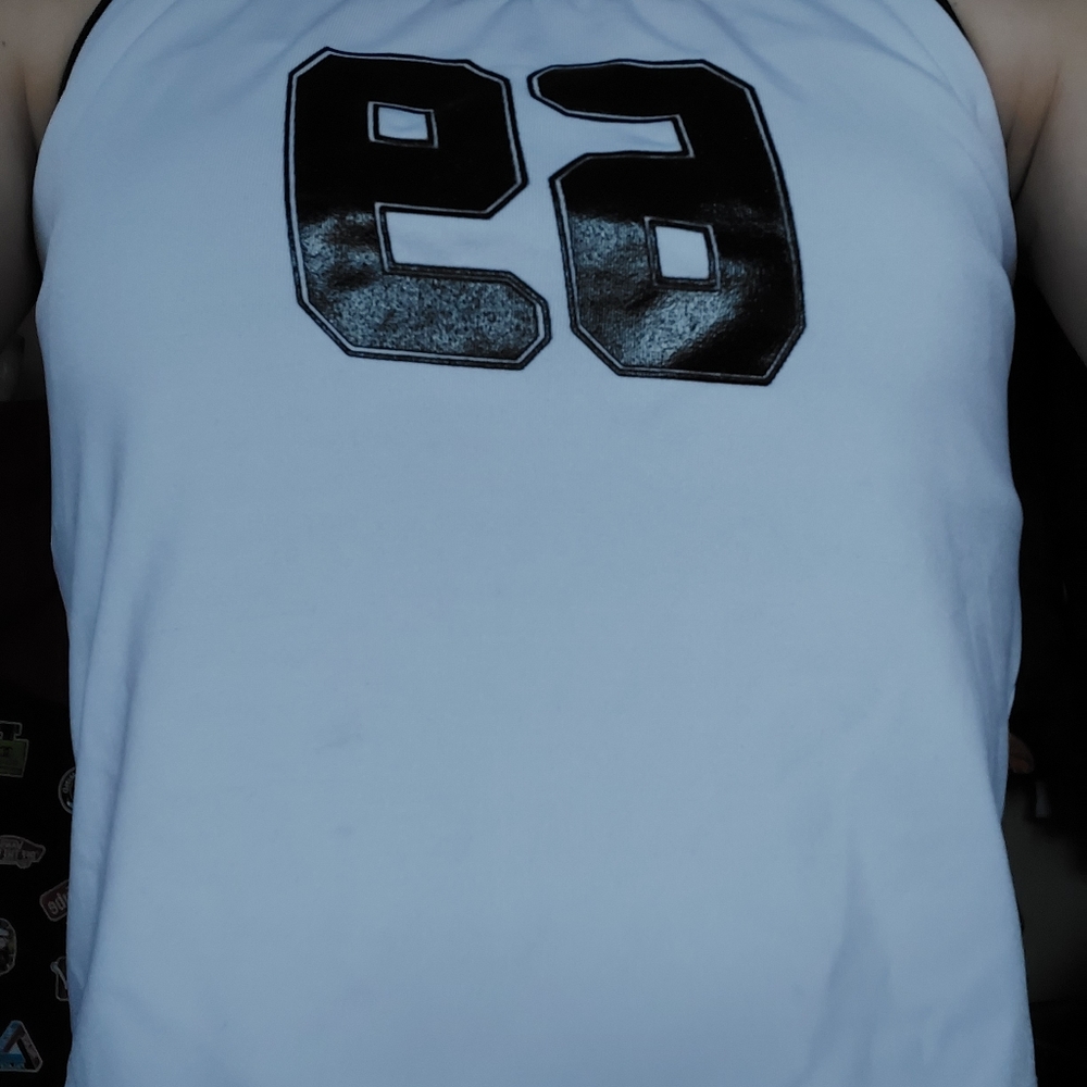 69 spaghetti strap crop top